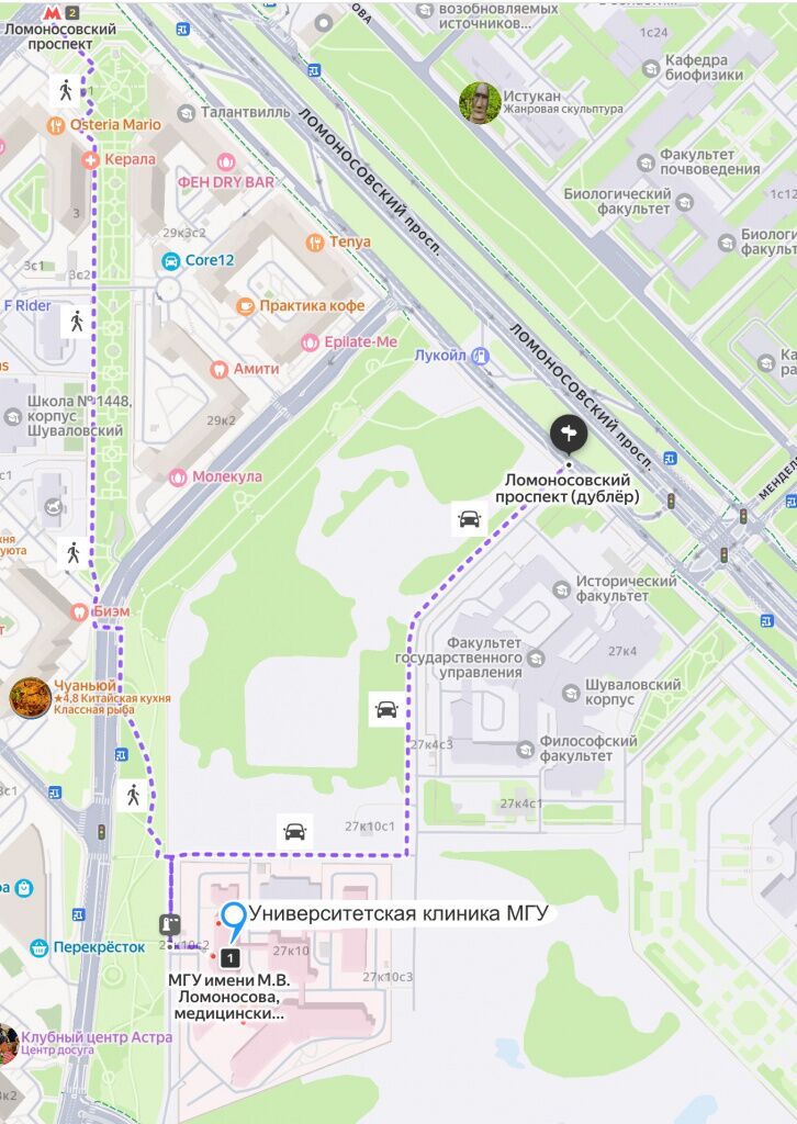 Университетская клиника МГУ Университетская клиника МГУ